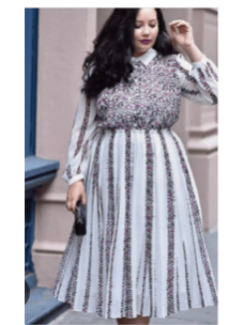 NWT- Girl With Curves x Lane Bryant Leopard Pleated Midi Dress 22
